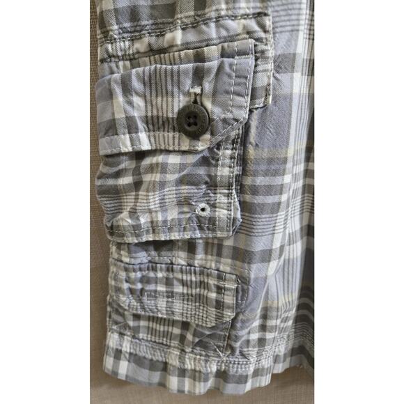 Eddie Bauer‎ Men's 100% Cotton Cargo Shorts Size 38 Pockets Multi Color EUC - Picture 3 of 9